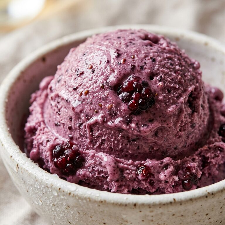 Blackberry Protein Ice Cream Cottage Cheese