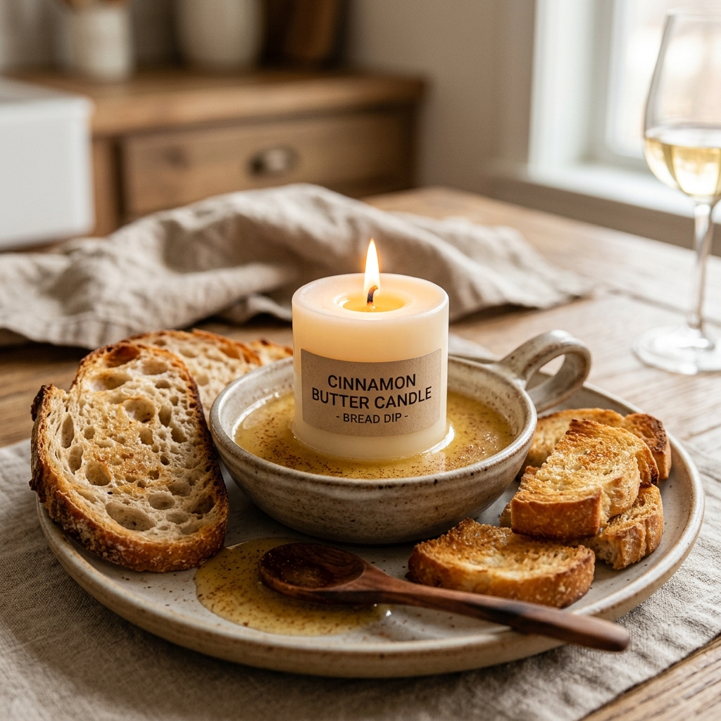 Butter Candle Bread Dip Cinnamon