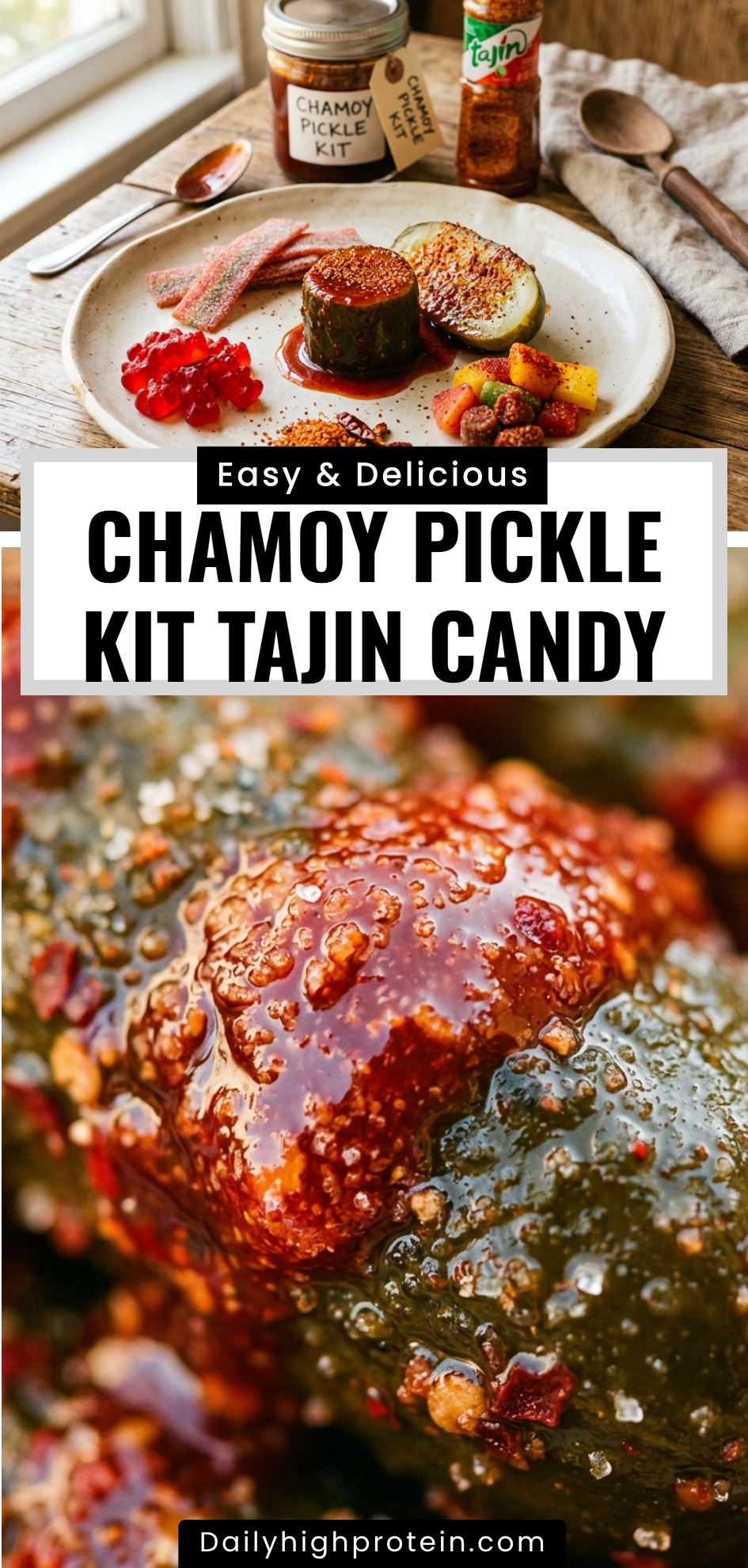 Chamoy Pickle Kit Tajin Candy