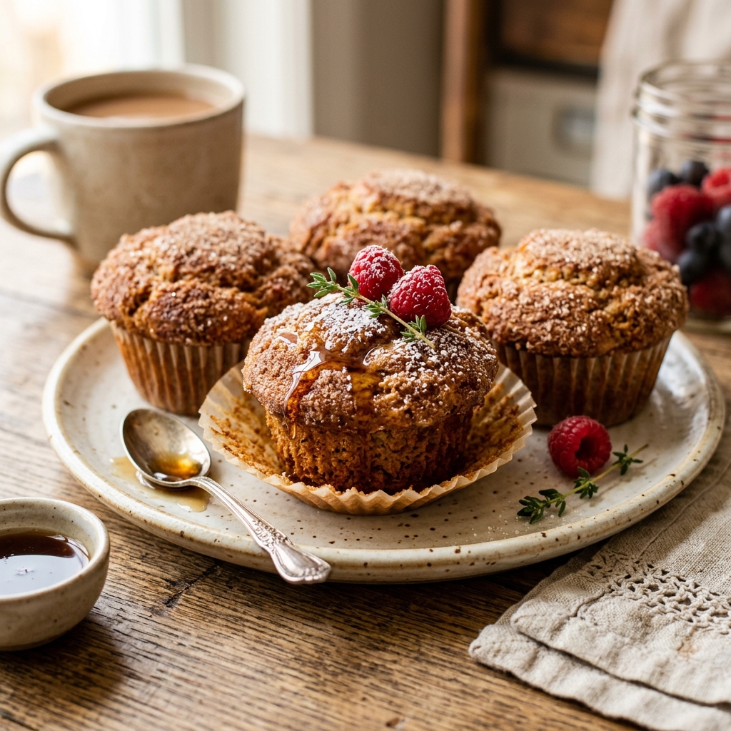 Cinnamon Sugar French Toast Muffins