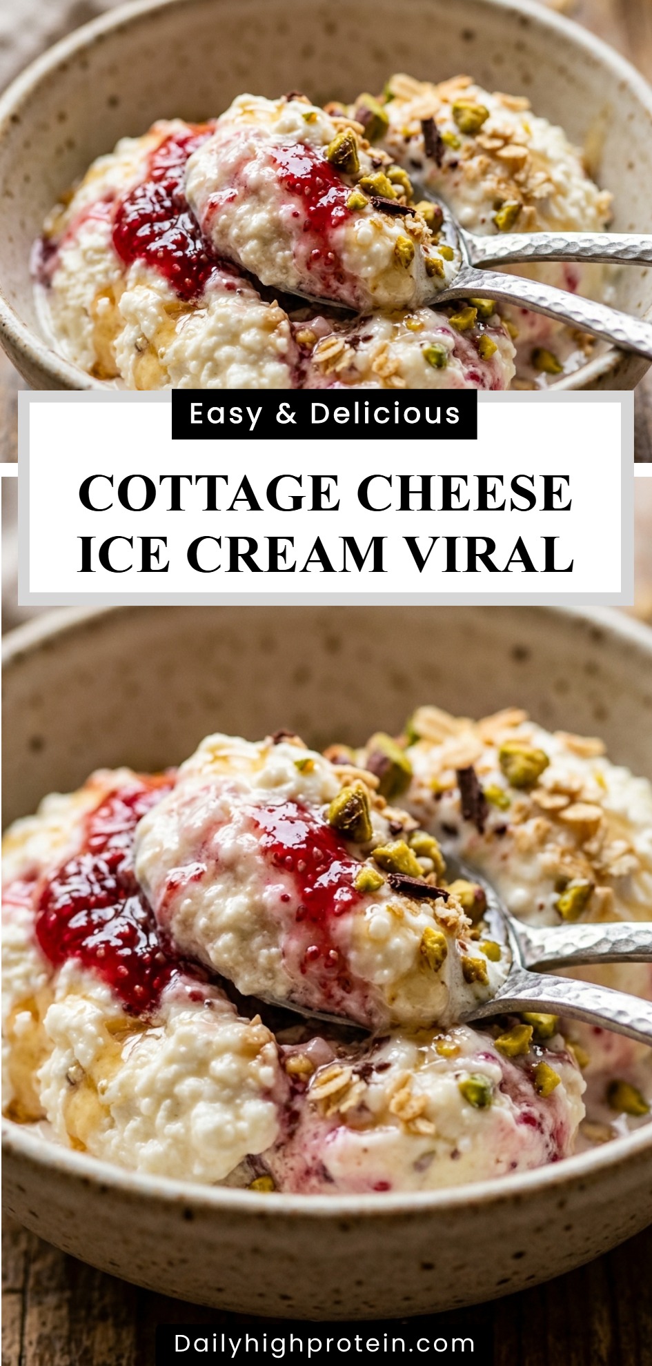 Cottage Cheese Ice Cream Viral