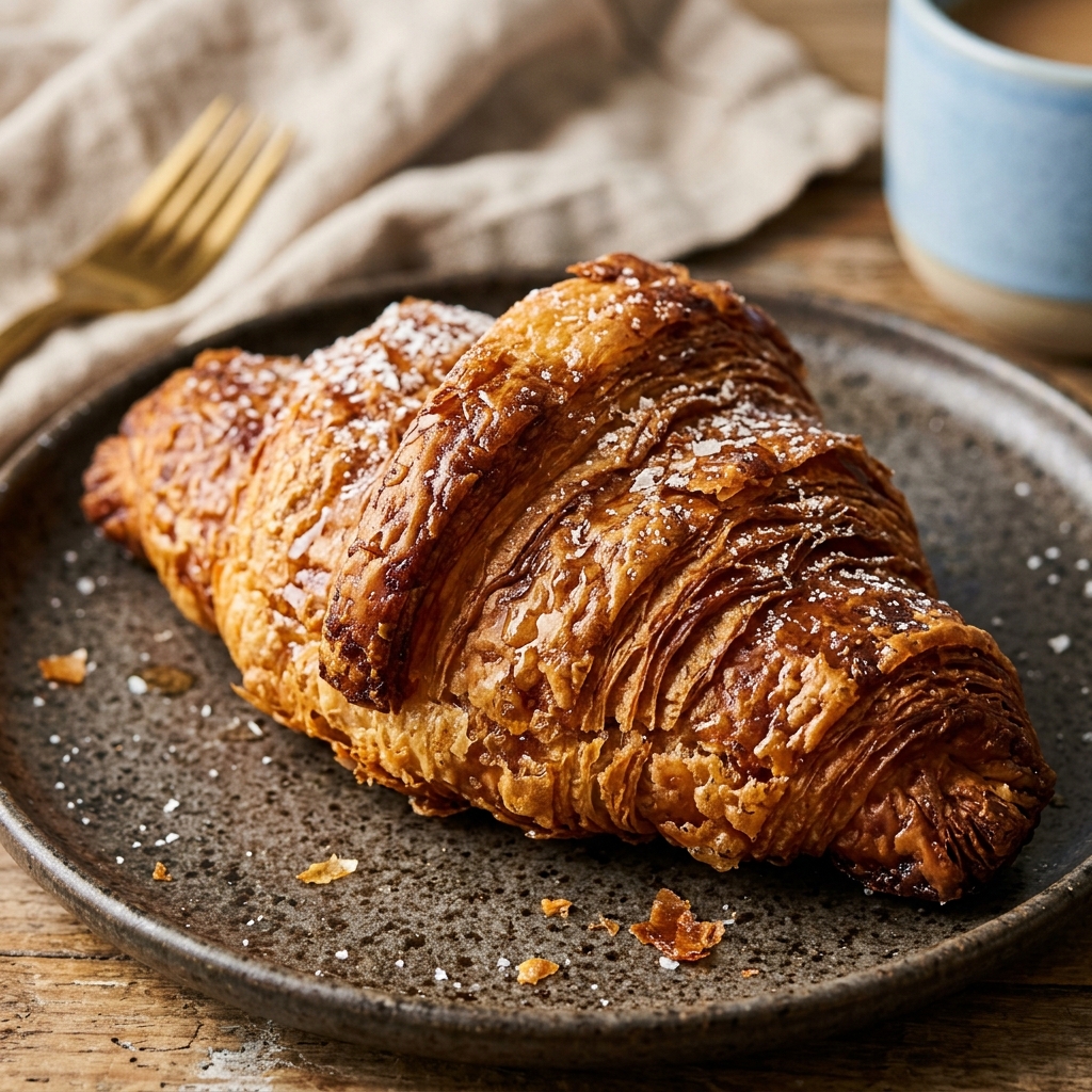 Crispy Rice Paper Croissant Hack