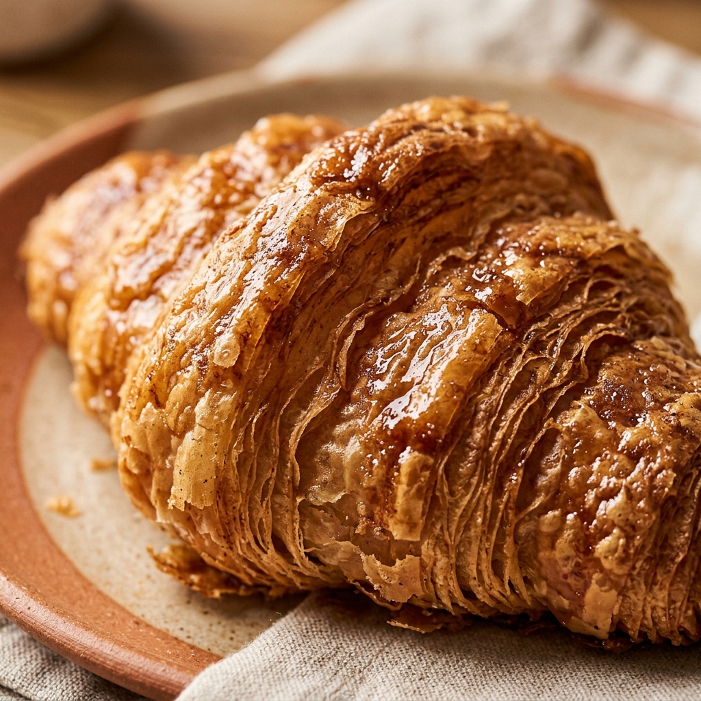 Crispy Rice Paper Croissant Hack