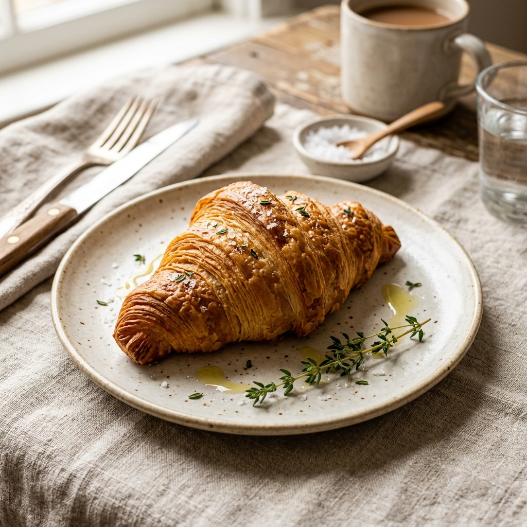 Crispy Rice Paper Croissant Hack