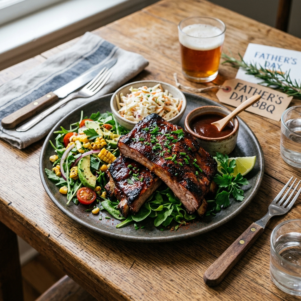 Father's Day BBQ Ribs Protein Style