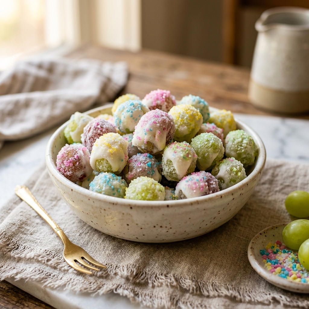 Frozen Yogurt Covered Grapes Sour Candy