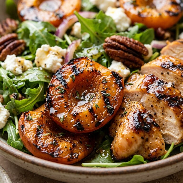 Grilled Apricot Chicken Salad