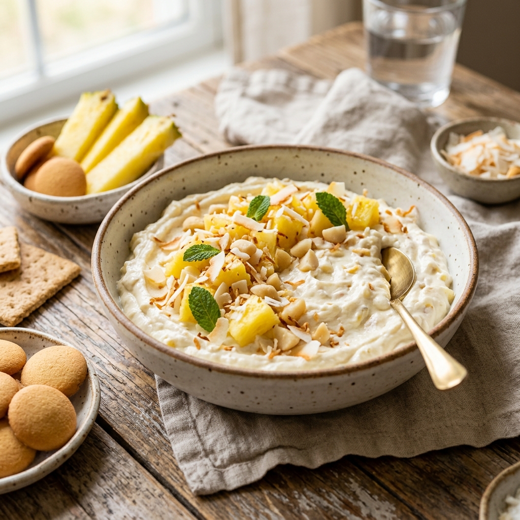 Hawaiian Cheesecake Dip Protein