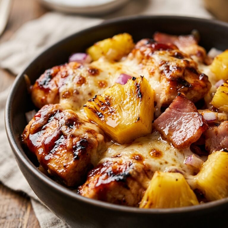 Hawaiian Pizza Chicken Meal Prep