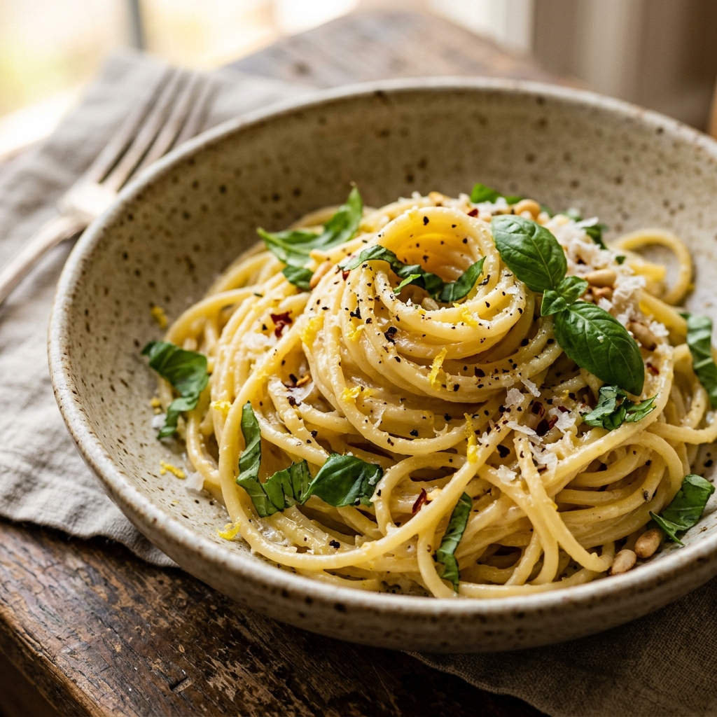 Lemon Basil Pasta zoom