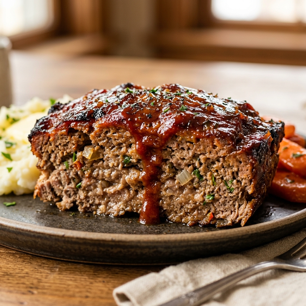 Copycat Cracker Barrel Meatloaf zoom