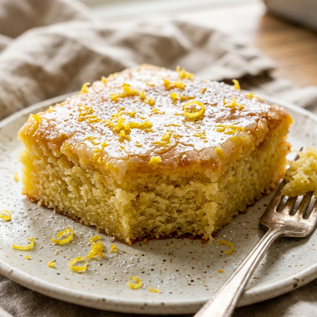 Lemon Texas Sheet Cake zoom