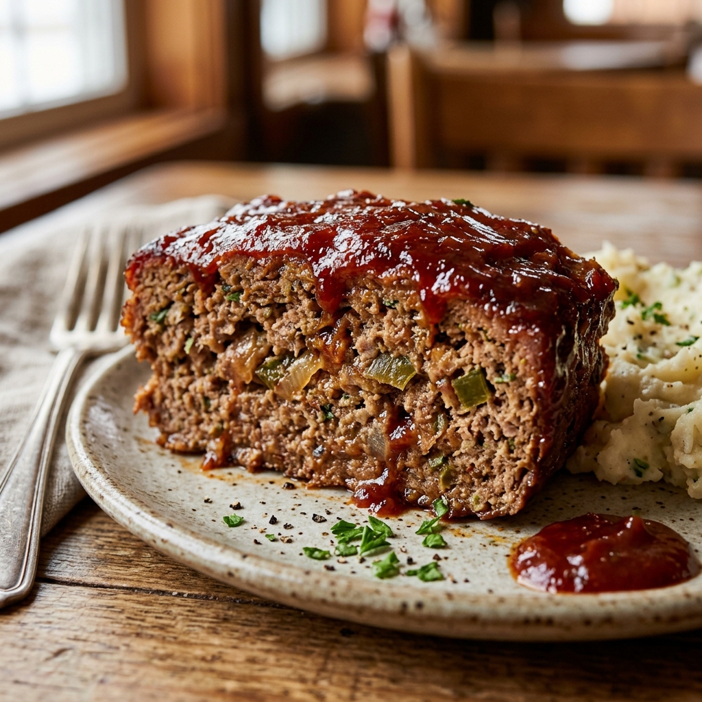 Copycat Cracker Barrel Meatloaf zoom