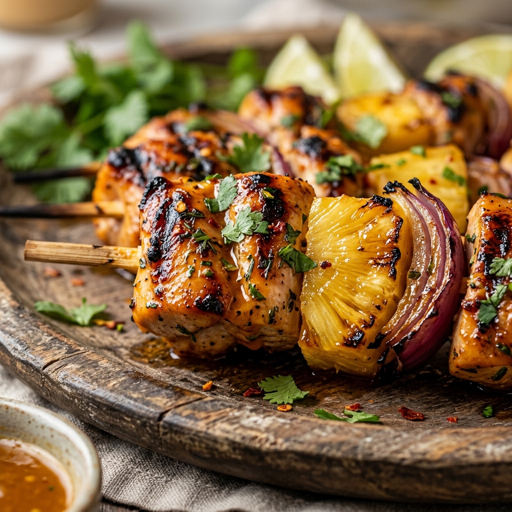 Tropical Chicken Skewers zoom