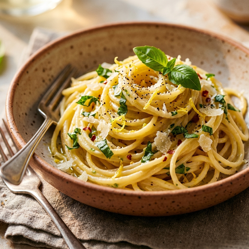 Lemon Basil Pasta zoom