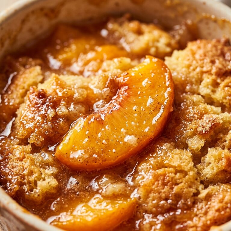 Peach Cobbler Dump Cake