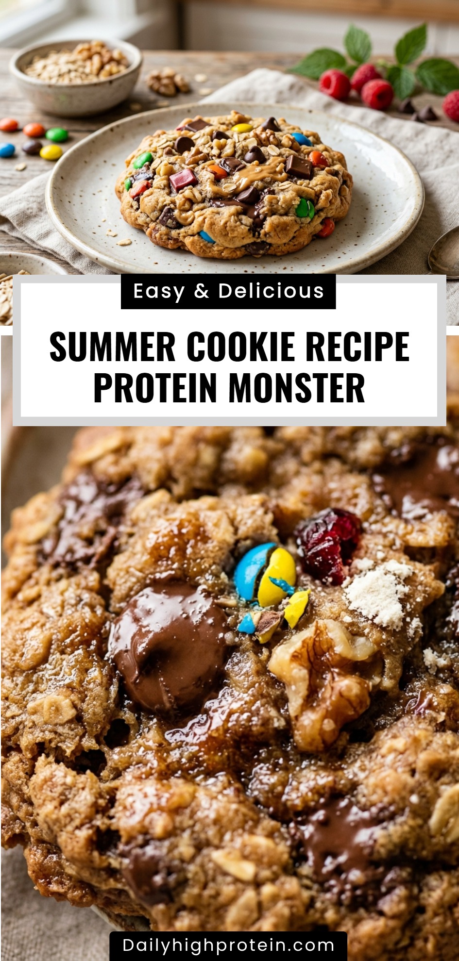 Summer Cookie Recipe Protein Monster