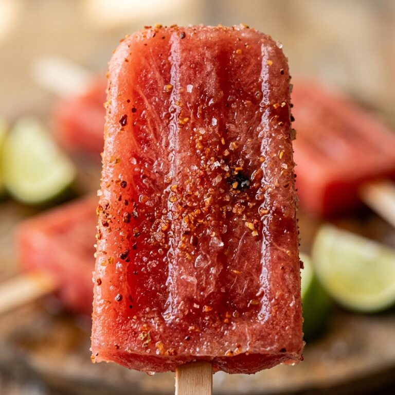 Watermelon Popsicles Tajin